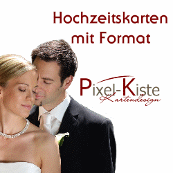 Pixel-Kiste Kartendesign - Hochzeitseinladungen, Danksagungskarten und Accessoires